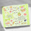 [GO53] Gowoongrim 'Bento' Background Memo Sticker Pack