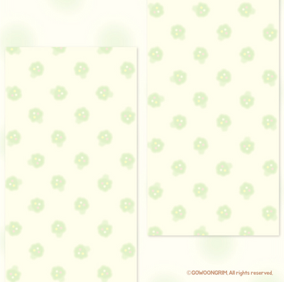 [GO53] Gowoongrim 'Bento' Background Memo Sticker Pack