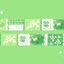 [CW111] Cotton World 'The Scent of Green' Masking Tape 15mm x 10m