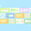 [CW110] Cotton World 'A Plate of Spring' Glitter Easy Cut Masking Tape 15mm x 3m