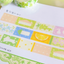 [CW110] Cotton World 'A Plate of Spring' Glitter Easy Cut Masking Tape 15mm x 3m