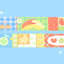 [CW109] Cotton World 'My Fruit Quilt' Masking Tape 15mm x 10m