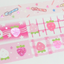 [CW106] Cotton World 'Strawberry Block' Foil Masking Tape 20mm x 5m