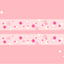 [CW101] Cotton World Strawberry Cotton Candy Cloud Masking Tape 15mm x 5m