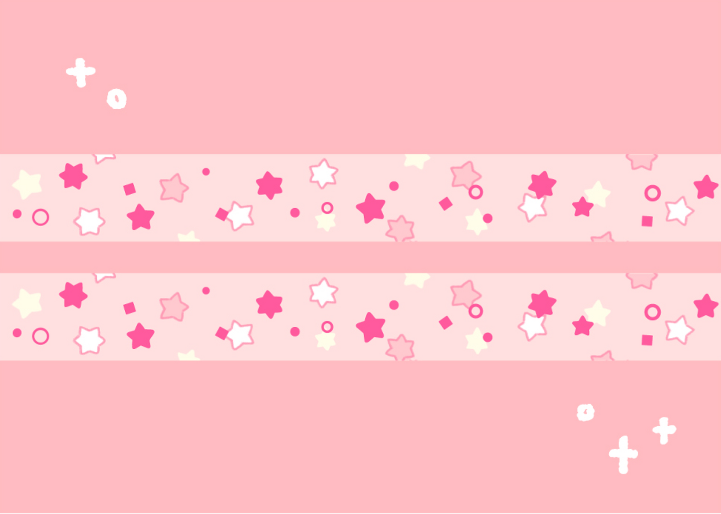 [CW101] Cotton World Strawberry Cotton Candy Cloud Masking Tape 15mm x 5m
