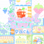 [CW95] Cotton World 'Sweet & Sour' Memo Sticker Pack