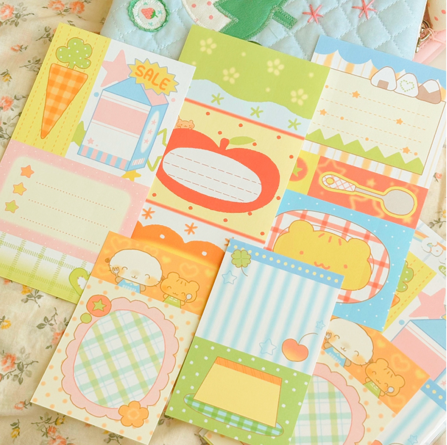 [CW96] Cotton World 'Nyam Nyam' Memo Sticker Pack