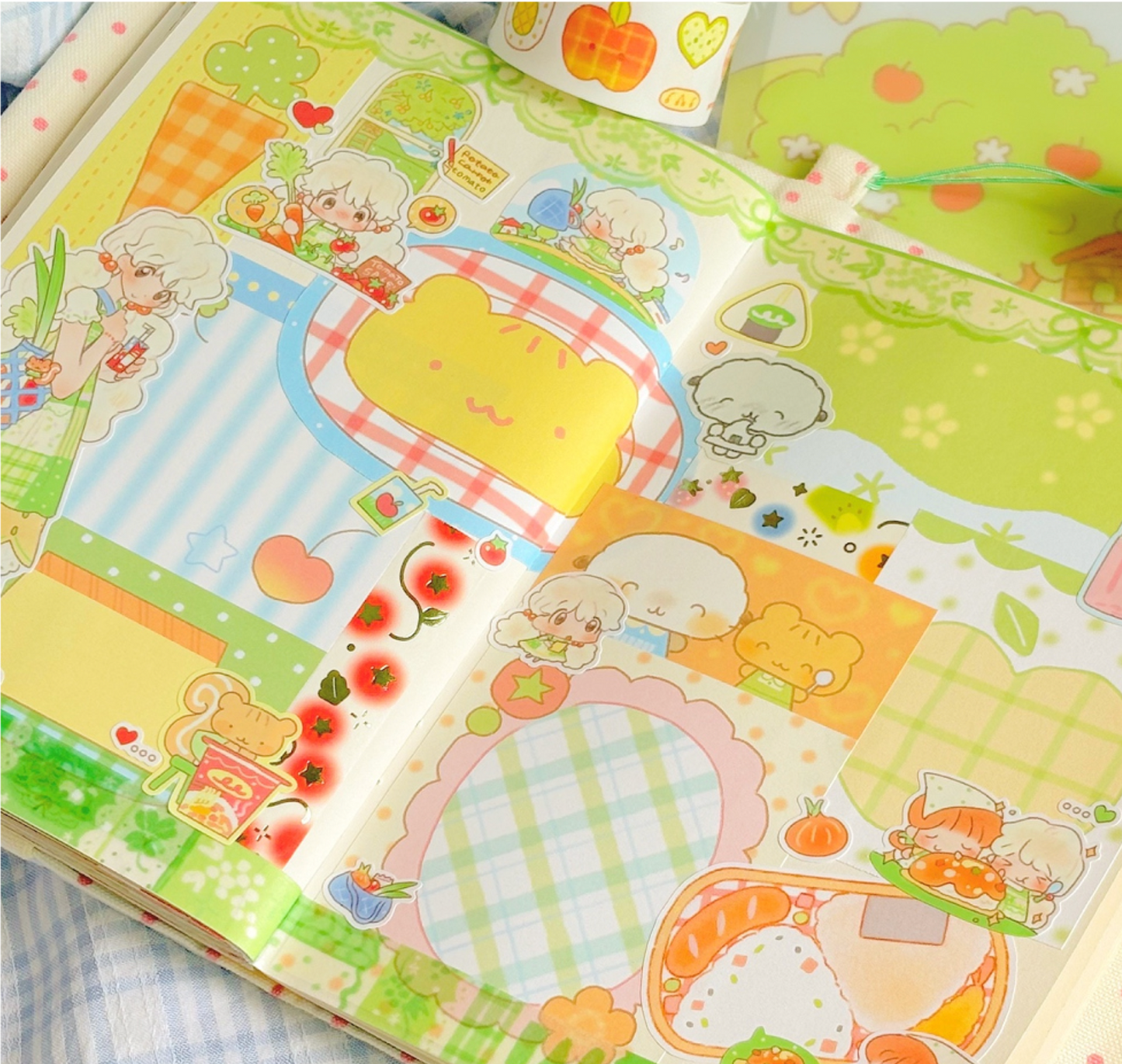 [CW96] Cotton World 'Nyam Nyam' Memo Sticker Pack