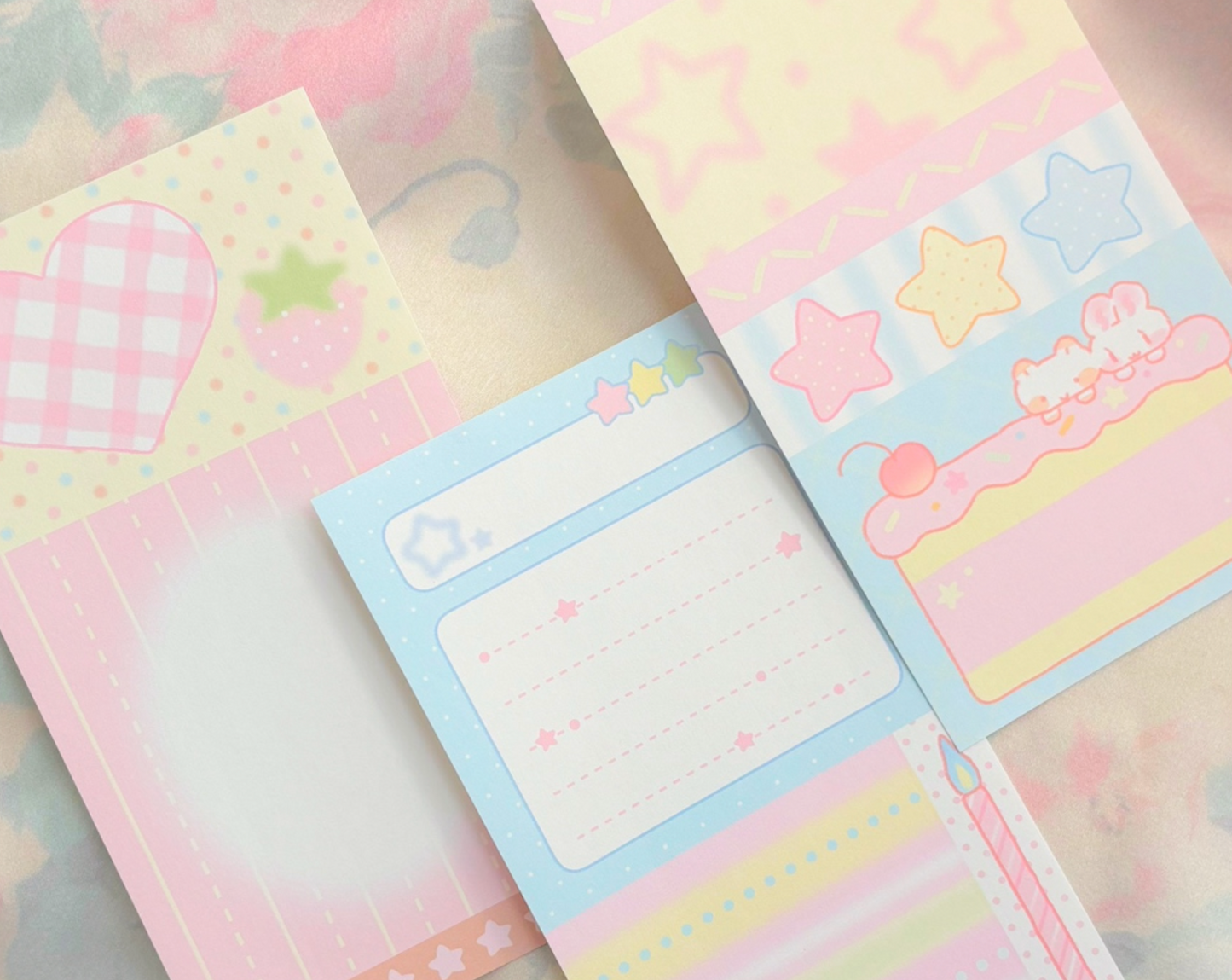 [CW99] Cotton World 'Sweet Pastel' Memo Sticker Pack