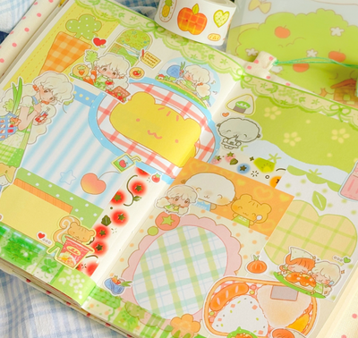 [CW93] Cotton World 'Errand' Sticker Sheet