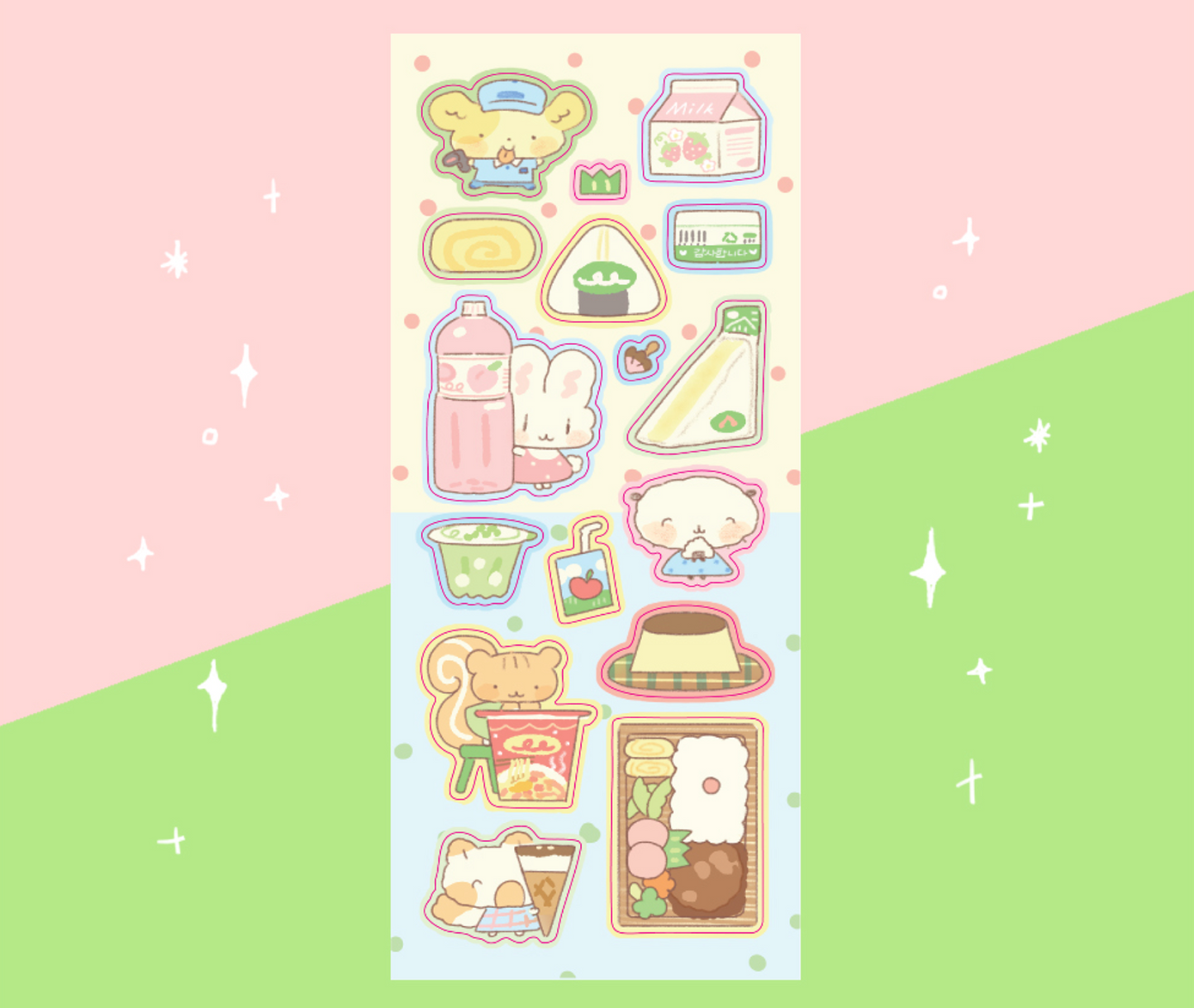 [CW91] Cotton World 'Convenience Store' Sticker Sheet