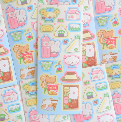 [CW91] Cotton World 'Convenience Store' Sticker Sheet