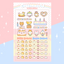 [CW88] Cotton World 'I Like Cake' Sticker Sheet