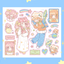 [CW86] Cotton World 'Space Phone' Sticker Sheet