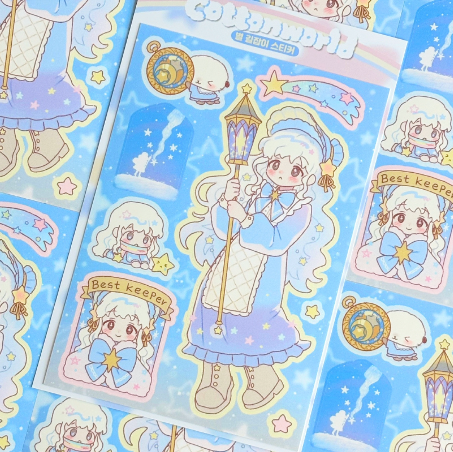 [CW83] Cotton World 'Star Guide' Sticker Sheet
