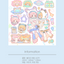 [CW85] Cotton World 'Constellation Travel' Sticker Sheet