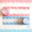 [JJ23] Jeje 'Shimmering Cloud' Gold Foil Diecut Masking Tape (options) 20mm x 5m