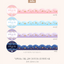 [JJ23] Jeje 'Shimmering Cloud' Gold Foil Diecut Masking Tape (options) 20mm x 5m