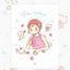 [JJ21] Jeje 'I Love Strawberry' Mini Postcard