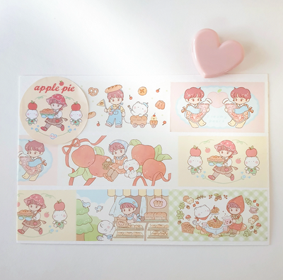 [JJ25] Jeje 'Apple Pie' Masking Tape 3cm x 10m