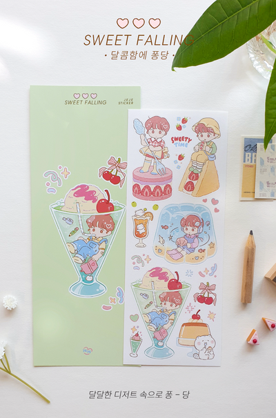 [JJ03] Jeje 'Sweet Falling' Sticker Sheet