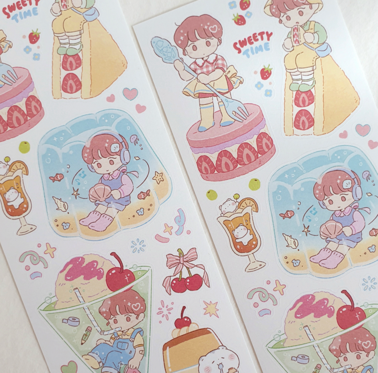 [JJ03] Jeje 'Sweet Falling' Sticker Sheet
