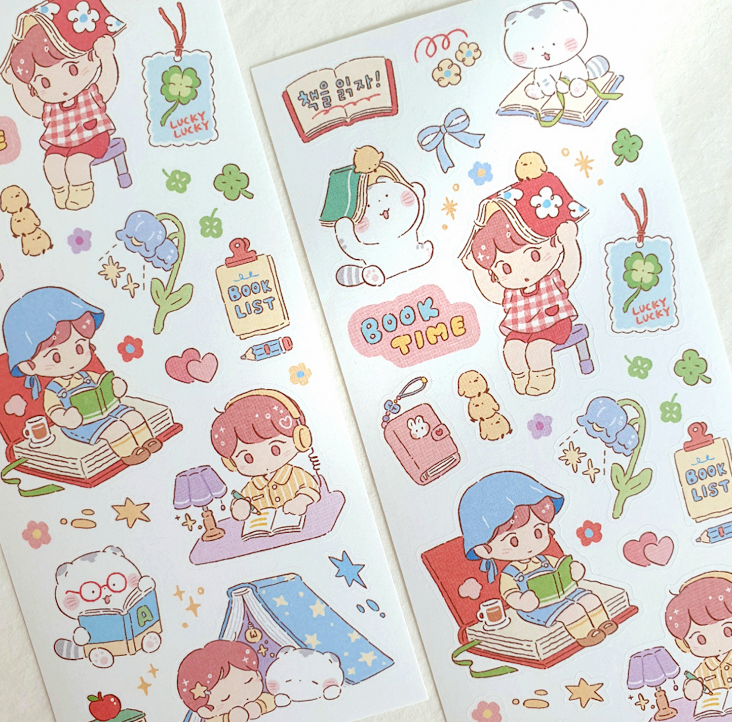 [JJ15] Jeje 'Book Club' Sticker Sheet