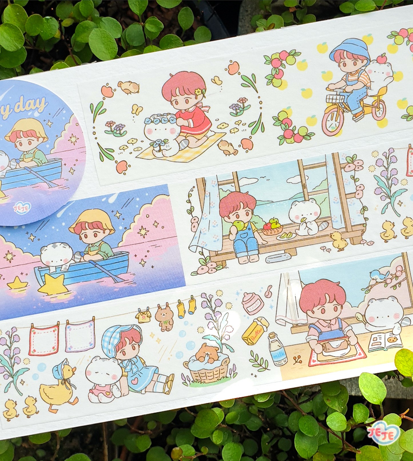 [JJ22] Jeje 'Starry Day' Masking Tape 3cm x 10m