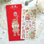[JJ08] Jeje 'Raspberry Party' Gold Foil Sticker Sheet