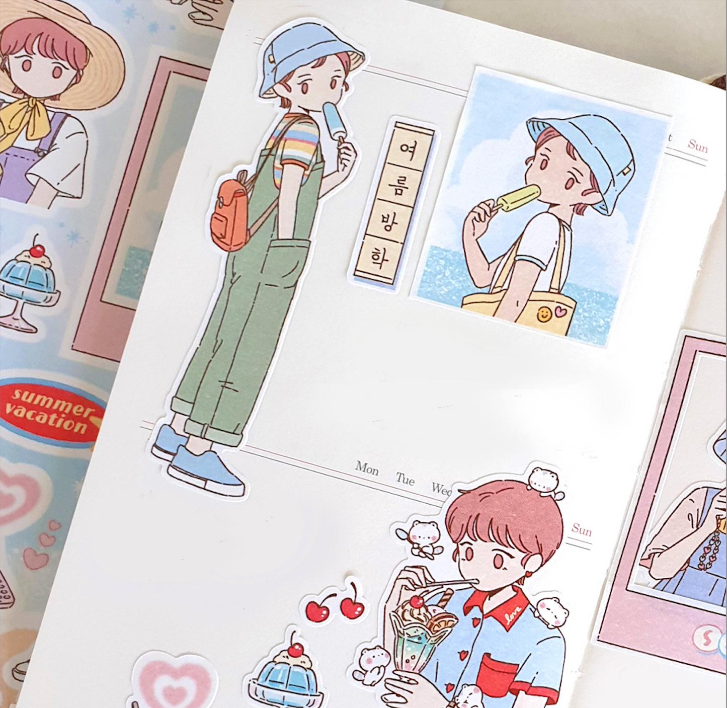 [JJ04] Jeje 'Summer Vaction' Sticker Sheet