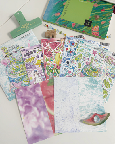 [SS42] Sik Sik in the House 'Summer Dessert' Sticker Sheet Pack (Singles/Pack)