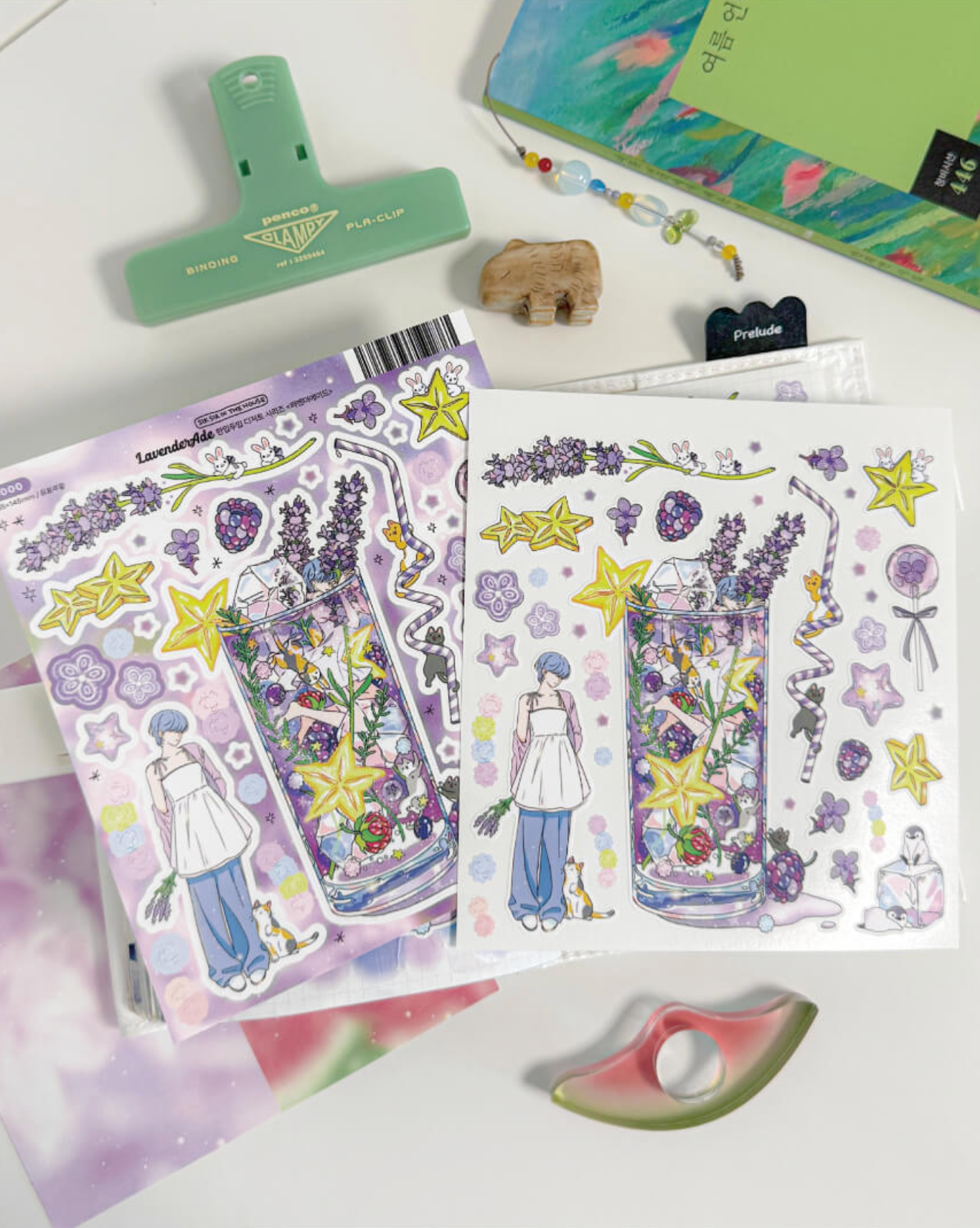 [SS42] NEW Sik Sik in the House 'Summer Dessert' Sticker Sheet Pack (Singles/Pack)