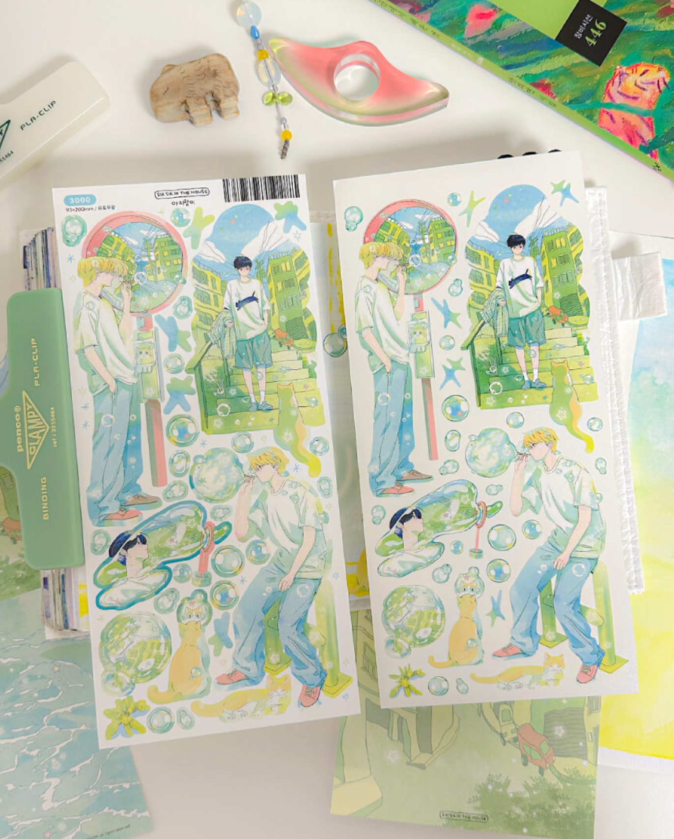 [SS43] Sik Sik in the House 'Summer Solstice' Sticker Sheet Pack (Singles/Pack)