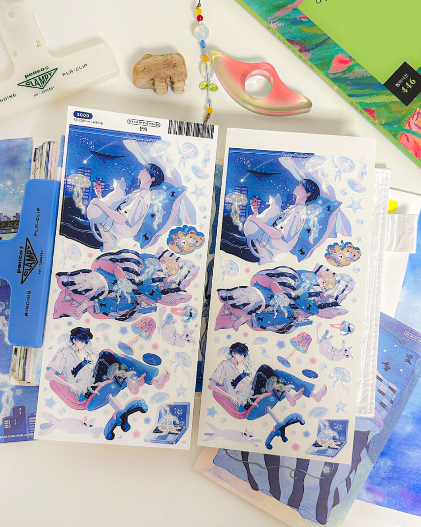 [SS43] Sik Sik in the House 'Summer Solstice' Sticker Sheet Pack (Singles/Pack)