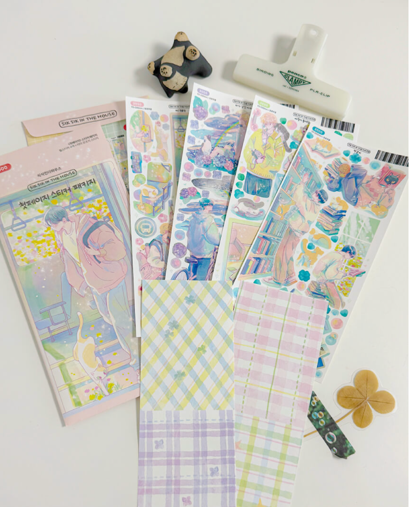 [SS45] NEW Sik Sik in the House 'Prologue' Sticker Sheet Pack (Singles/Pack)