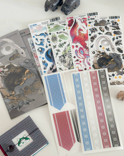 [SS46] Sik Sik in the House 'Fantasy Dream Four Guardians' Sticker Sheet Pack (Singles/Pack)