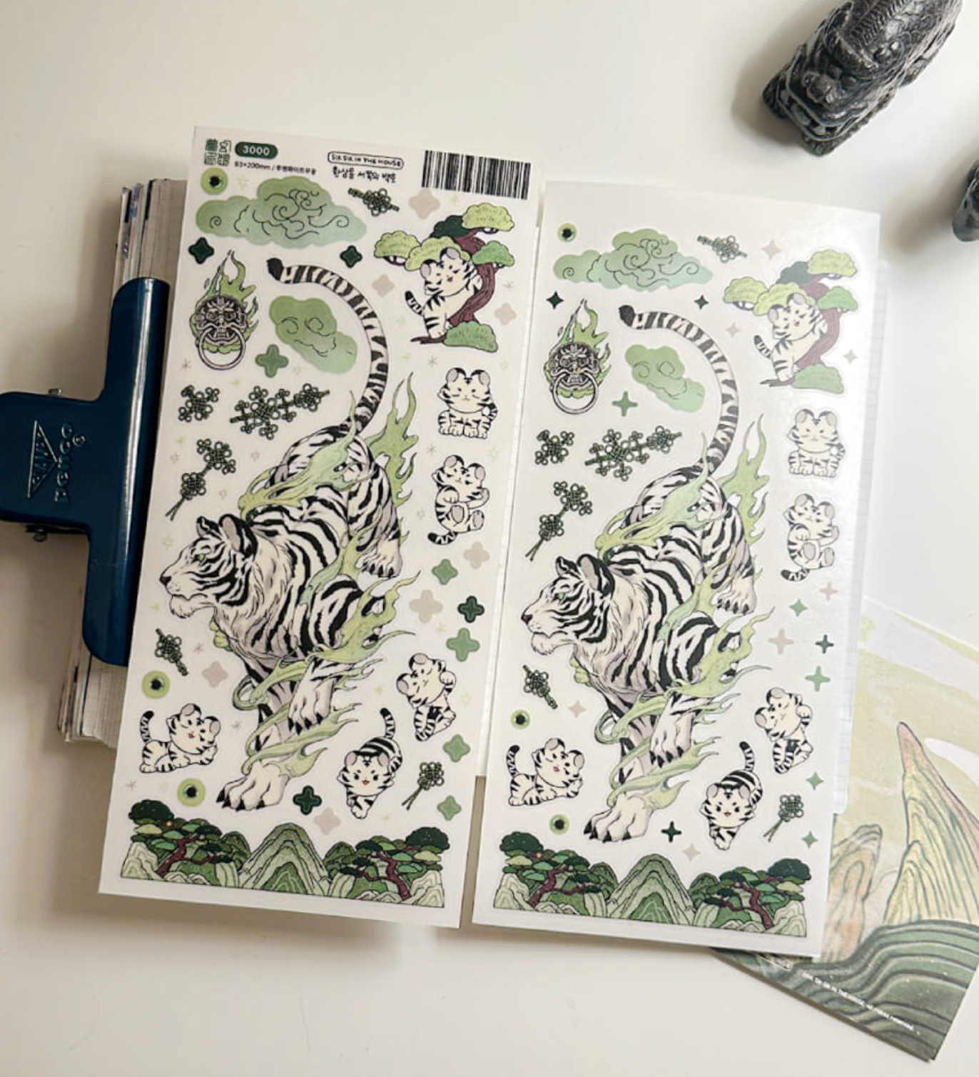 [SS46] Sik Sik in the House 'Fantasy Dream Four Guardians' Sticker Sheet Pack (Singles/Pack)