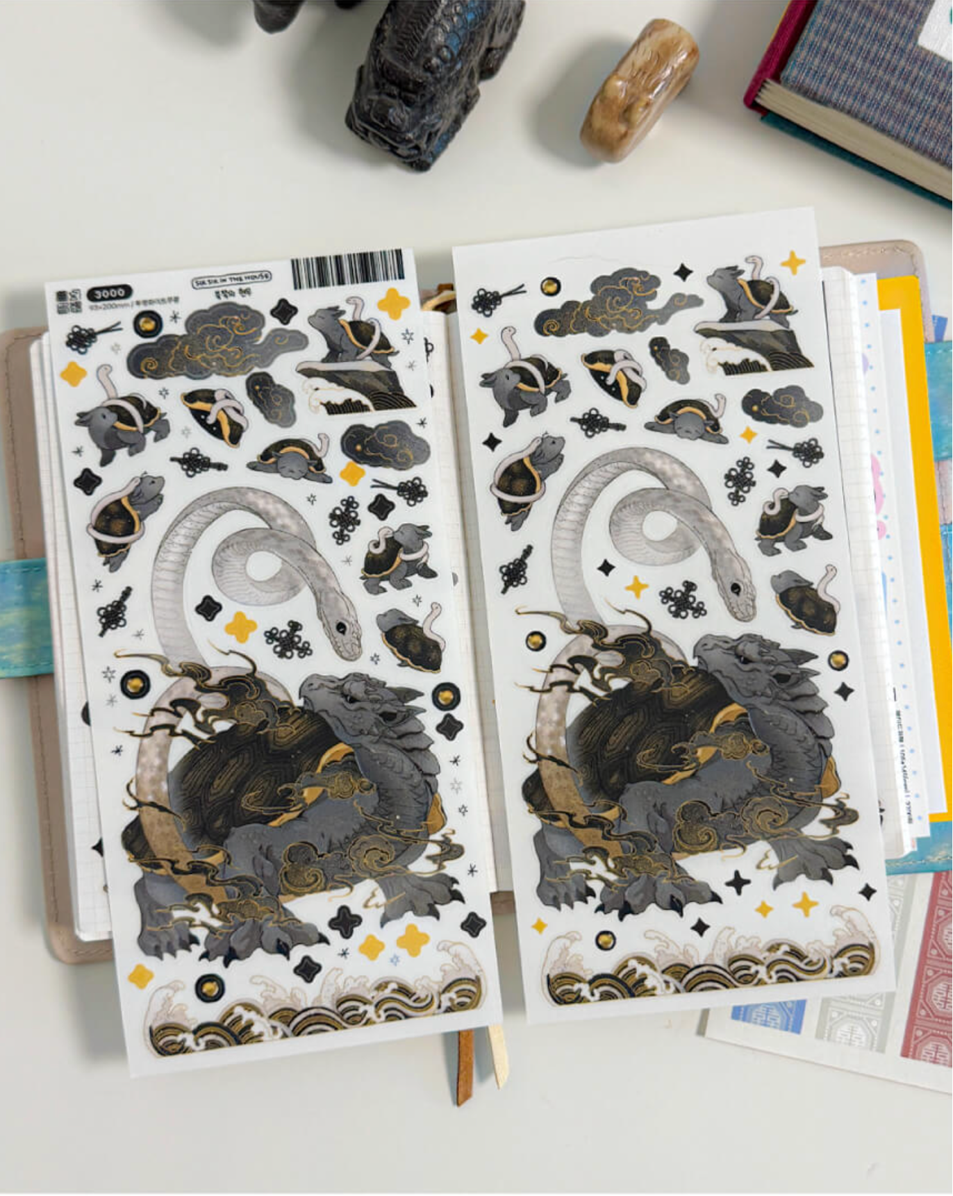[SS46] Sik Sik in the House 'Fantasy Dream Four Guardians' Sticker Sheet Pack (Singles/Pack)