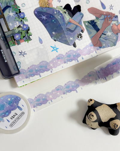[SS47] Sik Sik in the House 'Rainy Sky' 20mm x 10m Masking Tape