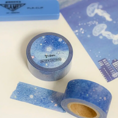 [SS48] Sik Sik in the House 'Milky Way' 20mm x 10m Masking Tape