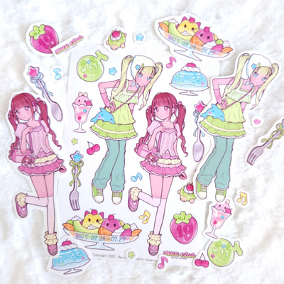 [MX76] Maxxie Club Seoul Illustration Fair Exclusive Sticker