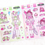 [MX77] Maxxie Club 'Jelly Cafe' Sticker Sheet (options)