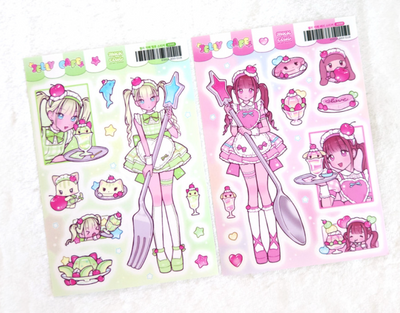 [MX77] Maxxie Club 'Jelly Cafe' Sticker Sheet (options)