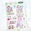 [MX77] Maxxie Club 'Jelly Cafe' Sticker Sheet (options)