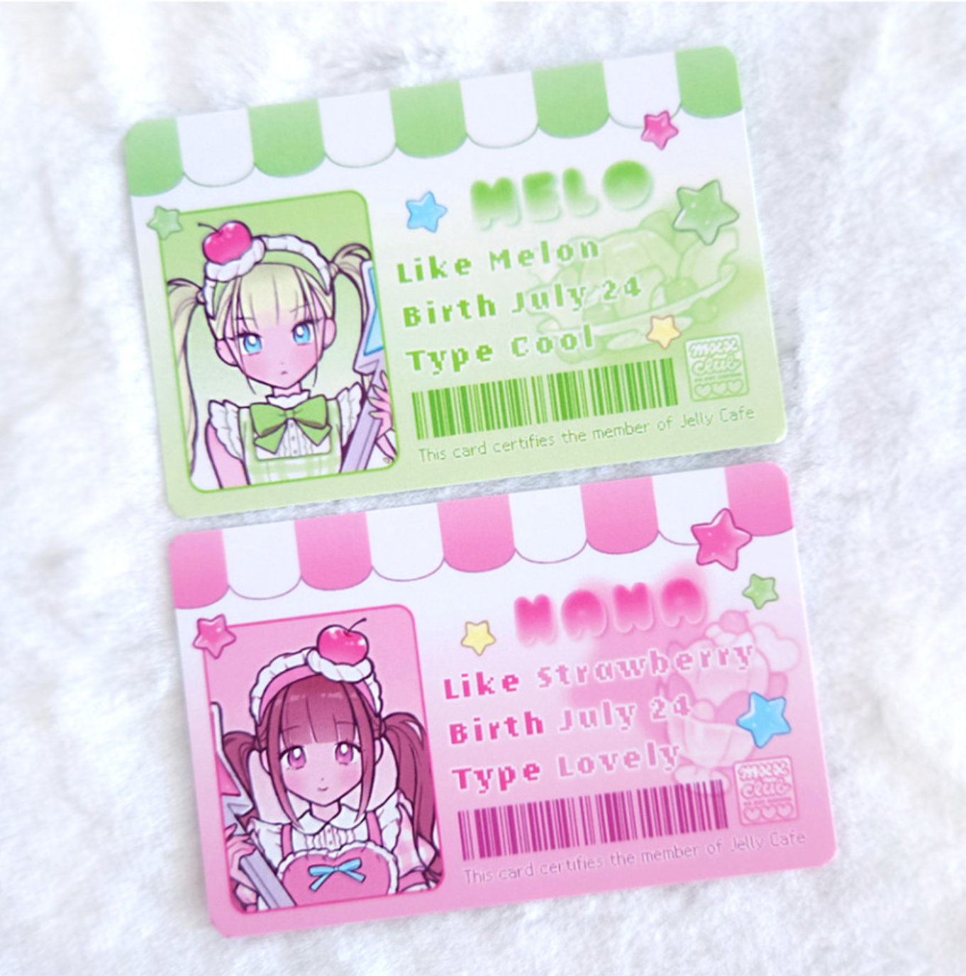 [MX79] Maxxie Club 'Maid ID Card' Photocard Set