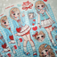 [GP17] Ghost Peach 'Blue Check Lookbook' Sticker Sheet