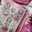 [GP18] Ghost Peach 'Pink Cream Lookbook' Sticker Sheet