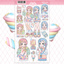 [GP21] Ghost Peach 'Marshmallow Twins' Sticker Sheet