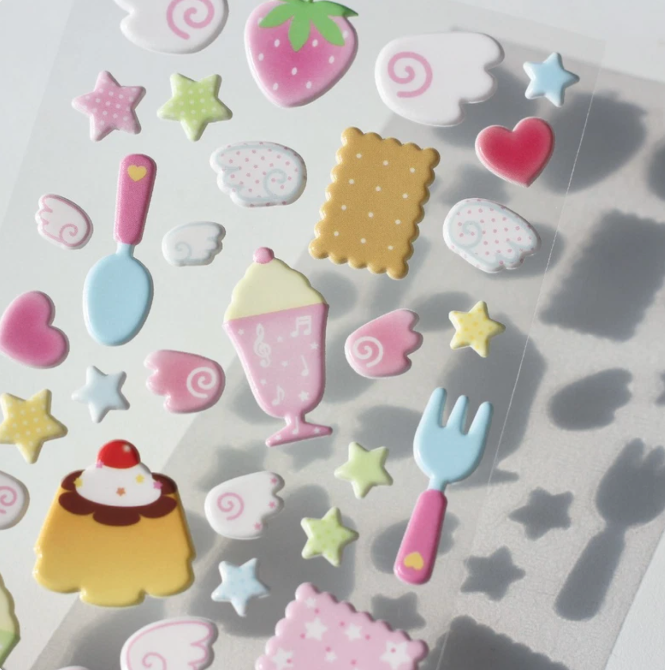 [PT28] NEW Polticker 'Happiness Post Office Collaboration' Marshmallow Sticker Sheets (options)