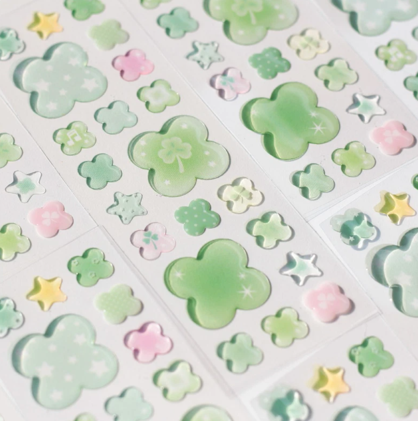 [PT29] NEW Polticker 'Happiness Post Office Collaboration' Epoxy Sticker Sheets (options)